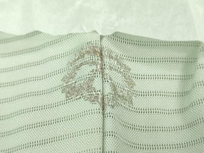 平和屋着物■極上　夏物　色留袖　変わり絽　刺繍　立波文　白緑色地　暈し染め　逸品　未使用　DZAA7625kh5