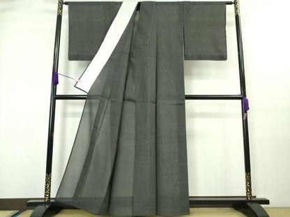平和屋本店＊極上 夏物 本場大島紬 夏大島 160亀甲 総詰め 羊羹色地 逸品 未使用 DZAA7631kh5