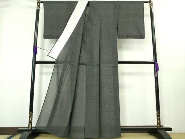 平和屋本店＊極上 夏物 本場大島紬 夏大島 160亀甲 総詰め 羊羹色地 逸品 未使用 DZAA7631kh5