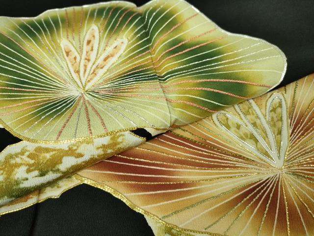 平和屋本店■極上　野口彦太郎　大彦三代目　江戸染繍友禅　黒留袖　駒刺繍　光琳松　金彩　三越扱い　逸品　DZAA7662kh5