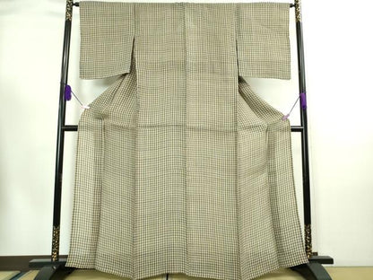 平和屋本店■希少 重要無形文化財 喜如嘉の芭蕉布 手積み芭蕉糸100％ 手結い 手おり 琉球藍　車輪梅　証紙付き　逸品　未使用　DZAA7672kh5