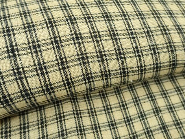 平和屋本店■希少 重要無形文化財 喜如嘉の芭蕉布 手積み芭蕉糸100％ 手結い 手おり 琉球藍　車輪梅　証紙付き　逸品　未使用　DZAA7672kh5
