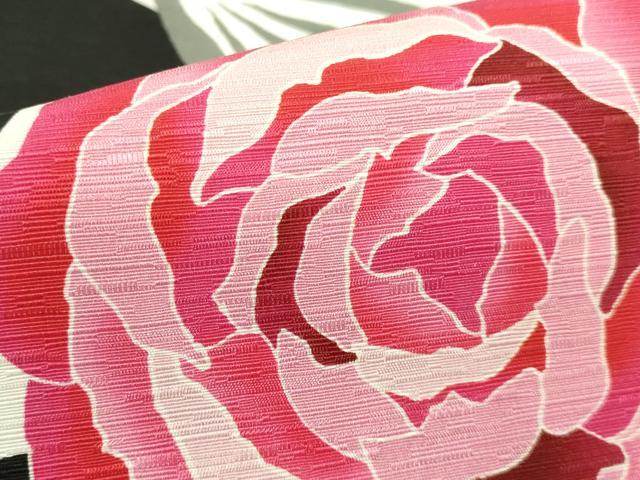 平和屋着物■極上　全通柄　京袋帯　WAKKA　ワッカ　薔薇　バラ　逸品　DZAA7703kh5