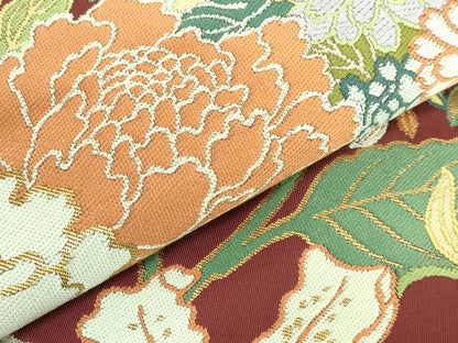平和屋着物■極上　西陣　川島織物　つけ帯　加良錦　本金　逸品　DZAA7724kh5