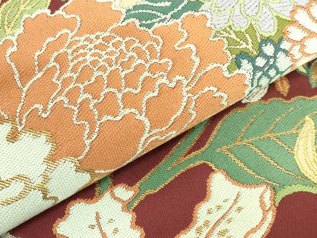 平和屋着物■極上　西陣　川島織物　つけ帯　加良錦　本金　逸品　DZAA7724kh5