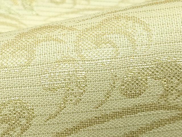 平和屋着物＊極上 夏物 西陣 川島織物 六通柄 本袋帯 立波更紗花文 金銀糸 逸品 DZAA7733kh5