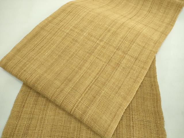 平和屋本店■極上　夏物　八寸名古屋帯　科布　逸品　DZAA7745kh5