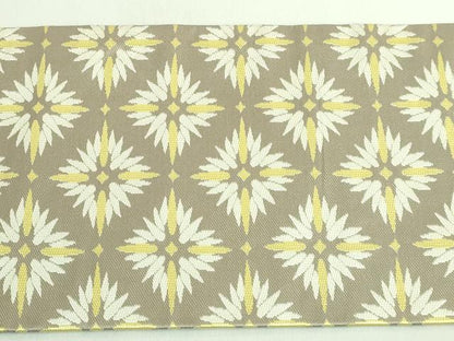 平和屋着物●極上　九寸名古屋帯　唐織　花菱文　逸品　DZAA7752kh5