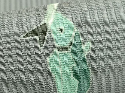 平和屋着物＊極上 夏物 九寸名古屋帯 魚 煤色地 逸品 DZAA7760kh5