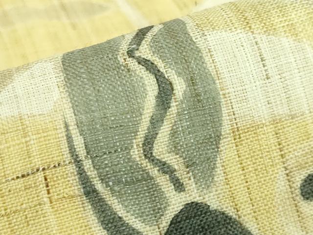 平和屋着物＊極上 夏物 洛楽人工房 玉蟲染 九寸名古屋帯 蟹 カニ 逸品 DZAA7769kh5