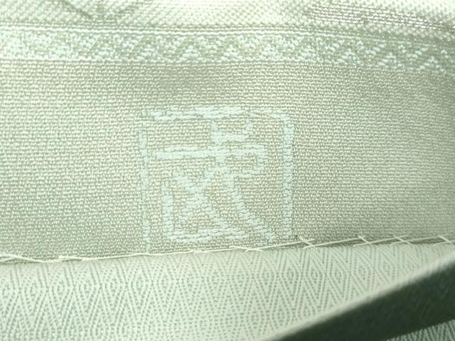 平和屋本店■最高級　人間国宝　北村武資　煌彩錦　六通柄袋帯　葉月花文　金糸　反端・紙タグ付き　逸品　DZAA7781kh5