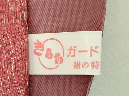 平和屋着物●極上　 金彩友禅　卓越技能者・名工・和田光正　太鼓柄袋帯　舞桜　金銀彩　逸品　DZAA7787kh5