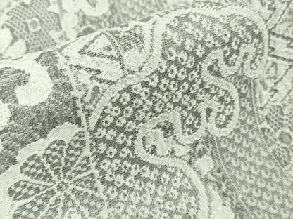 平和屋着物■極上　天目織　振袖　お召地　吉祥花文　逸品　DZAA7818kh5