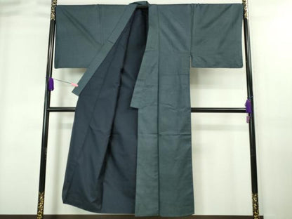 平和屋着物■極上 男性 本場大島紬 アンサンブル 長羽織 100亀甲 総詰め 逸品 DZAA7859kh5