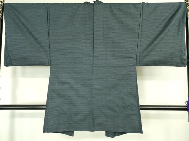 平和屋着物■極上 男性 本場大島紬 アンサンブル 長羽織 100亀甲 総詰め 逸品 DZAA7859kh5