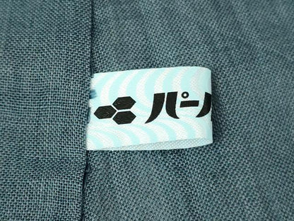 平和屋着物■極上　男性　夏物　本場小千谷ちぢみ　麻　色無地　薄花色　証紙付き　逸品　未使用　DZAA7864kh5