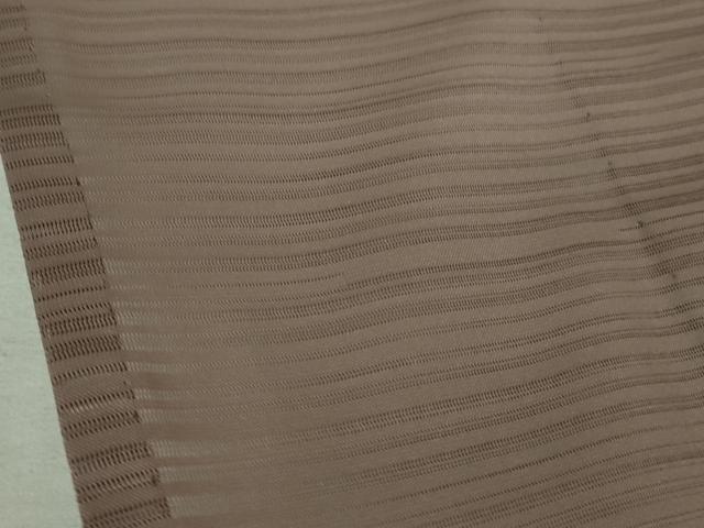平和屋着物＊極上 夏物 洗える最高級着物 ＜英＞はなぶさ謹製 色無地 変わり絽 梅鼠色 逸品 DZAA7865kh5