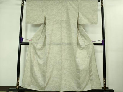 平和屋着物＊極上 夏物 洗える最高級着物 ＜英＞はなぶさ謹製 小紋 絽 立波文 逸品 DZAA7866kh5