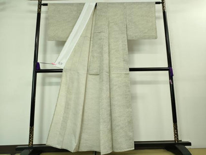 平和屋着物＊極上 夏物 洗える最高級着物 ＜英＞はなぶさ謹製 小紋 絽 立波文 逸品 DZAA7866kh5