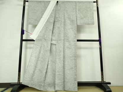 平和屋着物＊極上 夏物 越後夏結城物語 伝統工芸士 白川貞夫 80亀甲 風景花文 十日町白新染織謹製 証紙付き 逸品 DZAA7868kh5