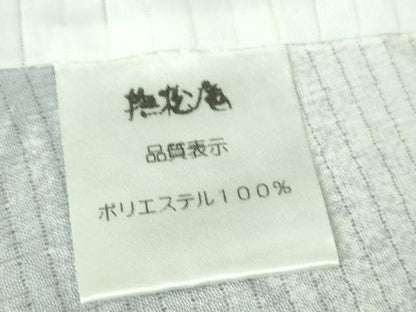 平和屋着物∴極上 夏物 撫松庵 小紋・浴衣兼用 セオアルファ 絽縮緬 朝顔 暈し染め 洗える着物 逸品 未使用 DZAA7874kh5