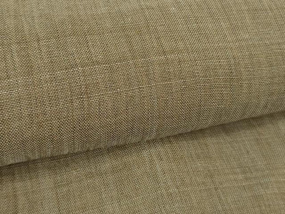 平和屋着物■極上　夏物　本場小千谷ちぢみ　麻　色無地　柴染色　逸品　DZAA7877kh5