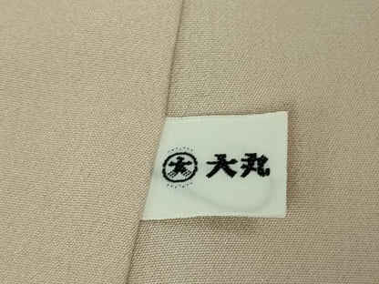 平和屋着物●極上　創業460年・千總　訪問着　更紗花文　灰桜色地　暈し染め　金彩　大丸扱い　逸品　DZAA7904kh5