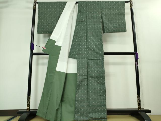 平和屋本店●極上 本場琉球 読谷山花織 紬地 逸品 DZAA7924kh5