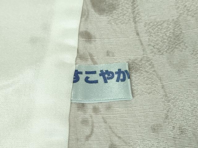 平和屋着物▽極上　小紋　単衣　お召地　南天蔦の葉　金彩　逸品　未使用　DZAA7941kh5