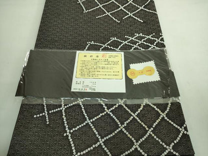 平和屋着物●極上 西陣の名門 加納幸謹製 六通柄袋帯 花 黒地 証紙・反端付き 逸品 DZAA7952kh5