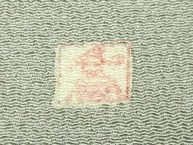 平和屋本店■超希少　東京友禅　久呂田明功　九寸名古屋帯　乱菊　灰色地　金彩　鬼しぼ縮緬　逸品　DZAA7958kh5