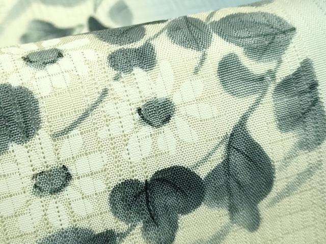 平和屋着物＊極上 夏物 九寸名古屋帯 手描き 枝花文 逸品 DZAA7959kh5