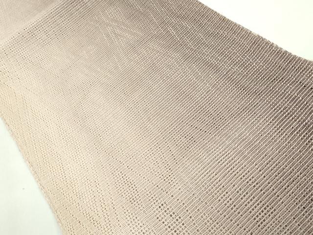 平和屋着物■極上　夏物　八寸名古屋帯　羅　菱　逸品　DZAA8013kh5