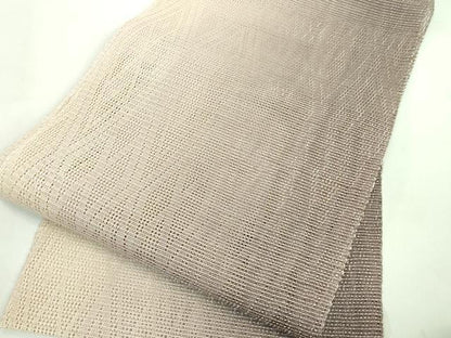 平和屋着物■極上　夏物　八寸名古屋帯　羅　菱　逸品　DZAA8013kh5