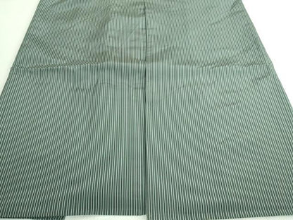 平和屋本店■極上　男性　人間国宝　甲田綏郎　精好仙台平　行灯袴　縞　逸品　DZAA8015kh5