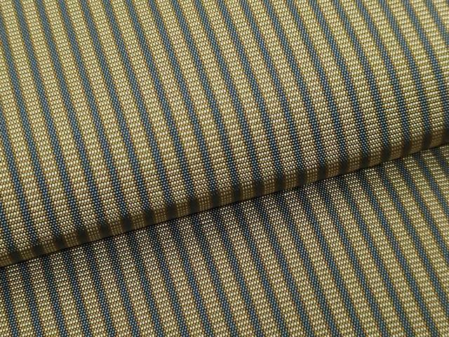 平和屋着物○極上 男性 馬乗り袴 茶喜仙台平 茶喜謹製 縞 逸品