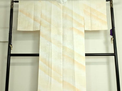 平和屋着物●上質な長襦袢　袷　草花地紋　暈し染め　さが美扱い　逸品　DZAA8023kh5