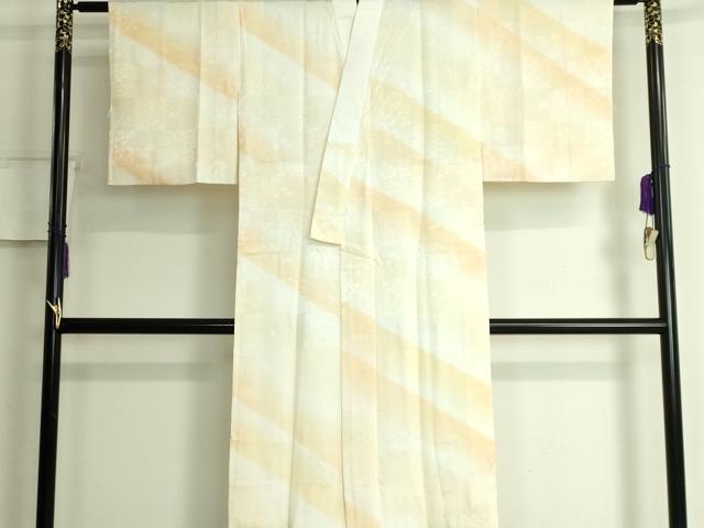 平和屋着物●上質な長襦袢　袷　草花地紋　暈し染め　さが美扱い　逸品　DZAA8023kh5