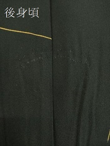 平和屋着物■上質な長襦袢　無双仕立て　蜘蛛の巣　黒地　逸品　DZAA8033kh5