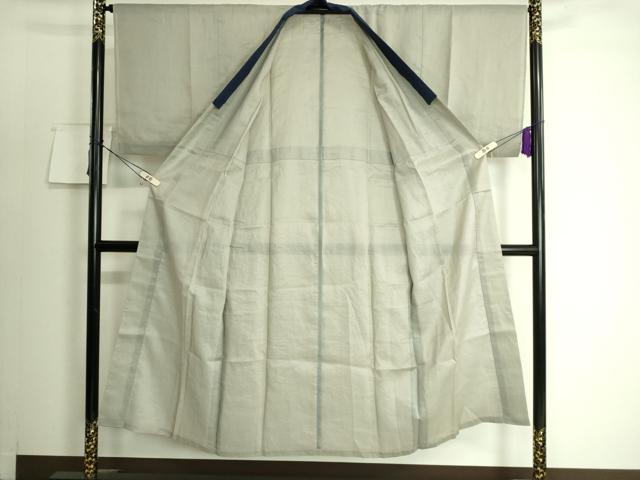 平和屋着物＊極上 夏物 男性 長襦袢 小千谷 利休茶色 麻 逸品 DZAA8037kh5