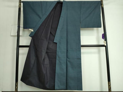平和屋着物■極上 男性 本場大島紬 アンサンブル 長羽織 100亀甲 総詰め 逸品 DZAA8055kh5
