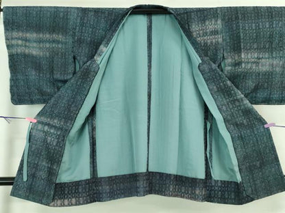 平和屋着物▽極上 道行コート 紗袷 スリーシーズン 春夏秋 塵除け レース 逸品 未使用 DZAA8060kh5