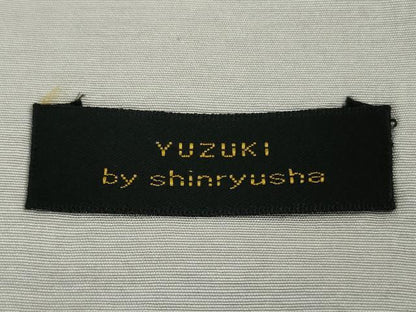 平和屋着物●極上 京都・西陣 織元ブランド 秦流舎 京都弓月 YUZUKI byshinryusha お召 市松文様 逸品 DZAA8096kh5