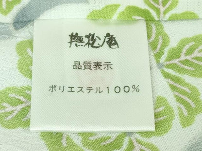 平和屋着物∴極上 夏物 撫松庵 小紋・浴衣兼用 セオアルファ 立涌文 洗える着物 逸品 未使用 DZAA8099kh5