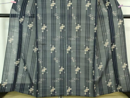 平和屋着物■極上　夏物　本場琉球絣　夏琉球　逸品　DZAA8103kh5