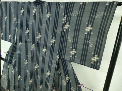 平和屋着物■極上　夏物　本場琉球絣　夏琉球　逸品　DZAA8103kh5