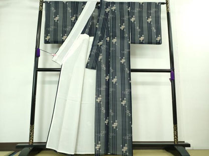 平和屋着物■極上　夏物　本場琉球絣　夏琉球　逸品　DZAA8103kh5