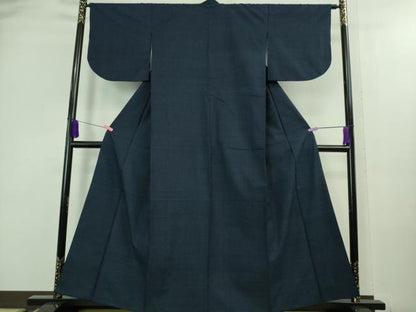 平和屋着物●極上　綿薩摩　木綿　一元絣　逸品　DZAA8120kh5