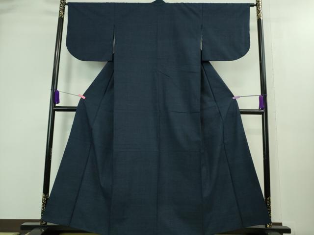 平和屋着物●極上　綿薩摩　木綿　一元絣　逸品　DZAA8120kh5