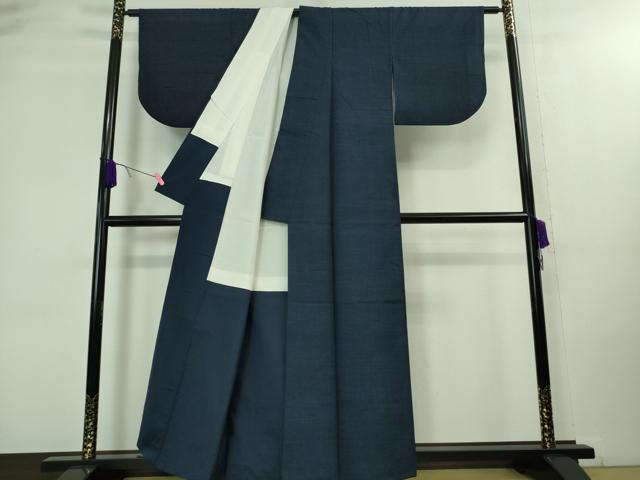 平和屋着物●極上　綿薩摩　木綿　一元絣　逸品　DZAA8120kh5